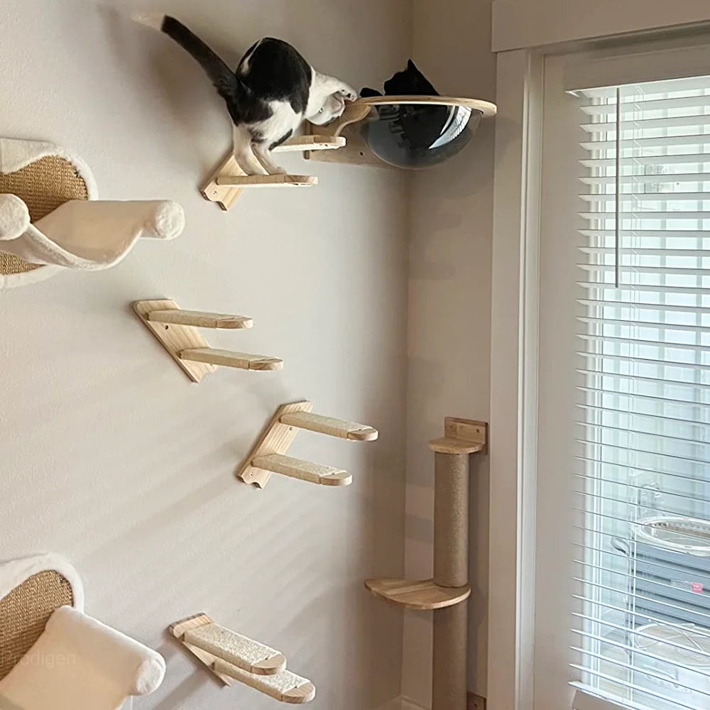 SkyLounge™ Wall-Mounted Cat Playground