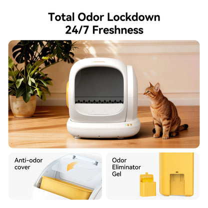 Self-Cleaning Cat Litter Box - MW-SC02