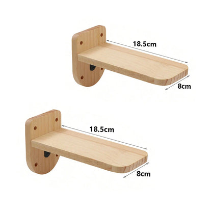 1Pccat Scratching Climbing Post Wall-Mounted Cat Hammock Bed Pet Furniture Kitten Wall Shelf Set Cat Perch Wooden Cat Tree House