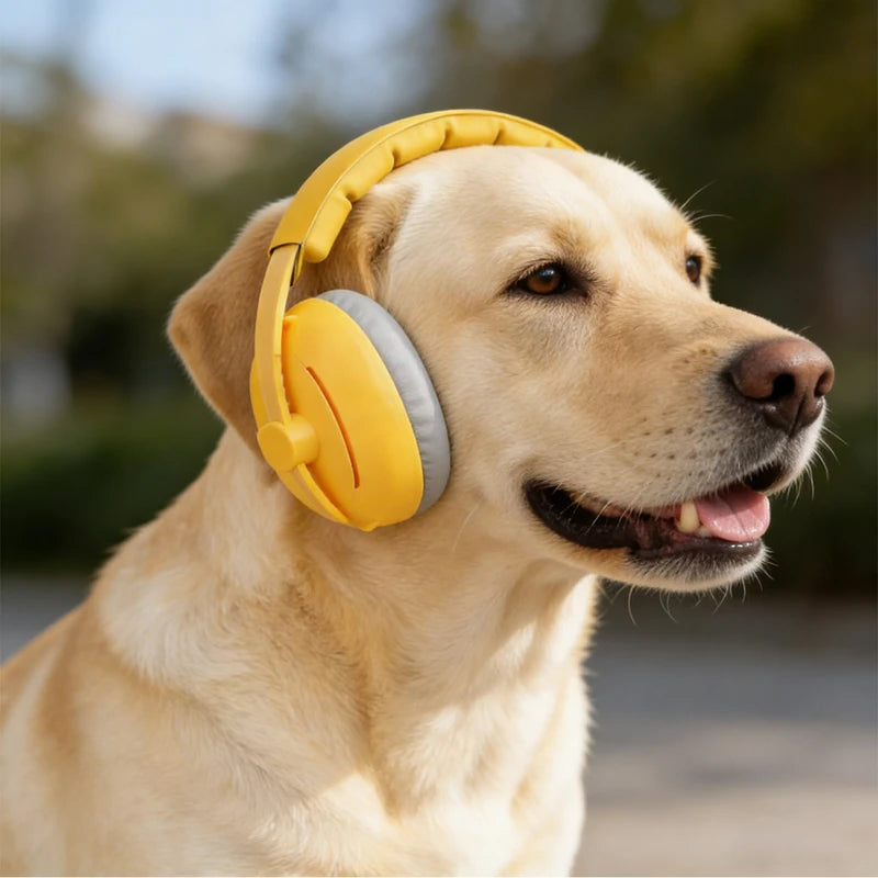 Dog Ear Muffs Hearing Protection Pet Noise Cancelling Headphones Calming Earmuffs for Pet Grooming & Anxiety Relief