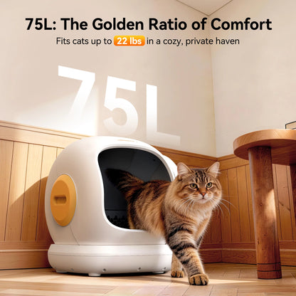 Self-Cleaning Cat Litter Box - MW-SC02