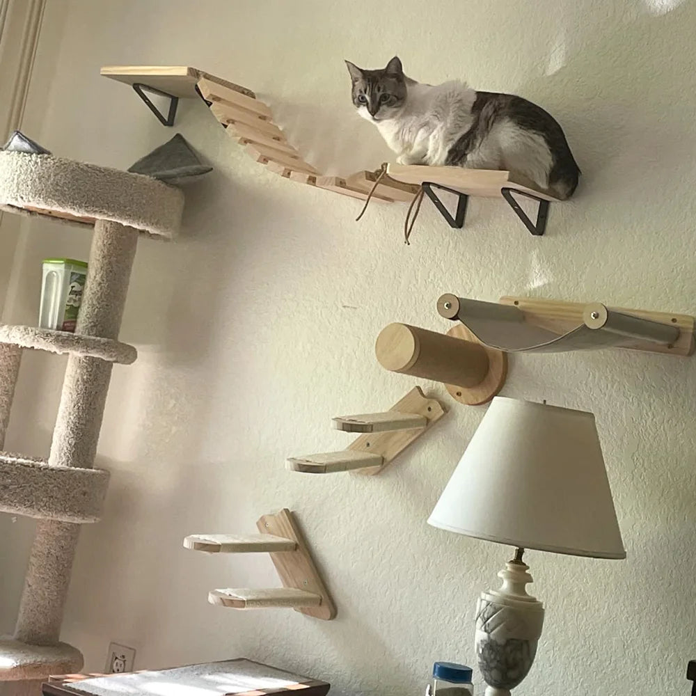 SkyLounge™ Wall-Mounted Cat Playground