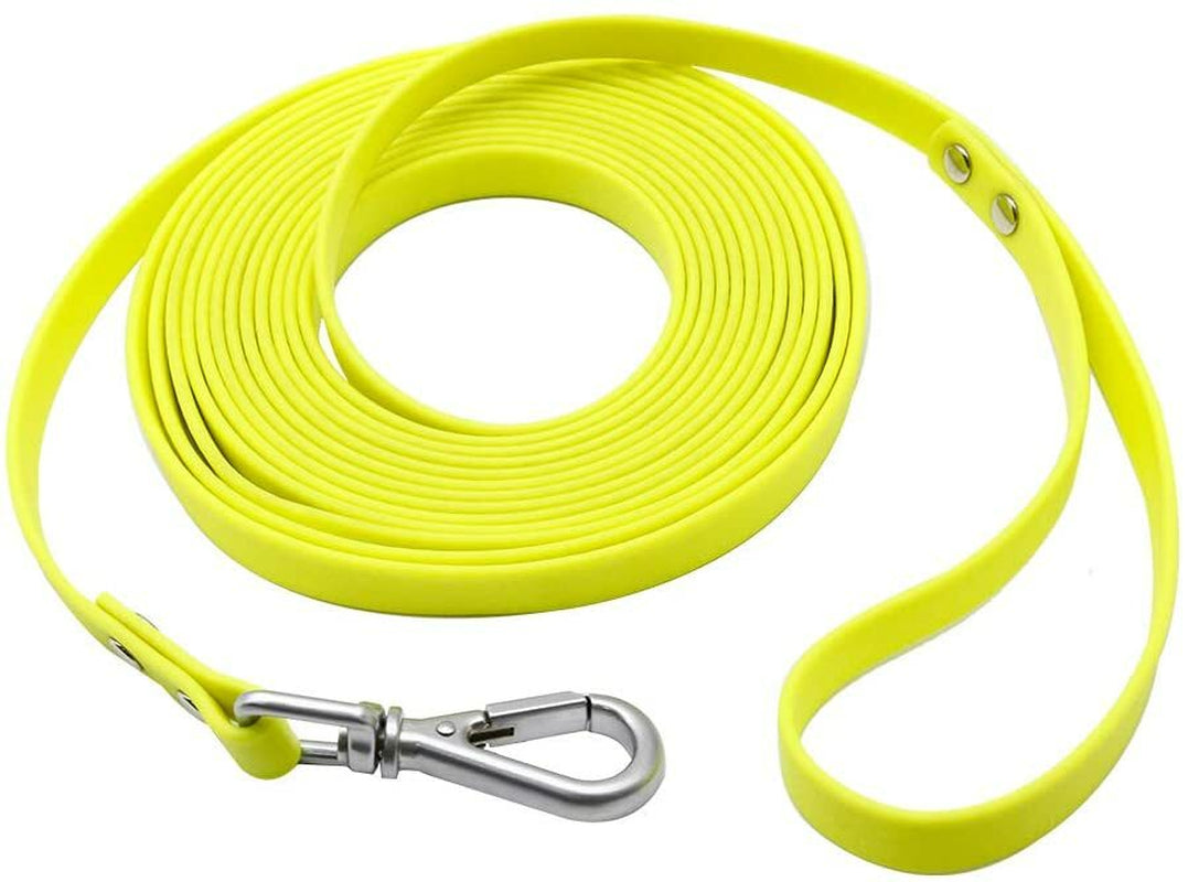 Waterproof Dog Training Leash 100FT 50FT 30FT 16FT 13FT 10FT Yellow, Red, Pink