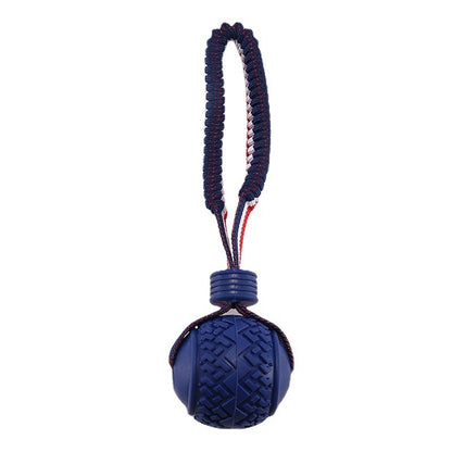 Interactive Dog Toy Ball Interactive Teether with Rope Dog Ball Pet Supplies Chewing Ball Training for Living Room Lake Beach Pets Products