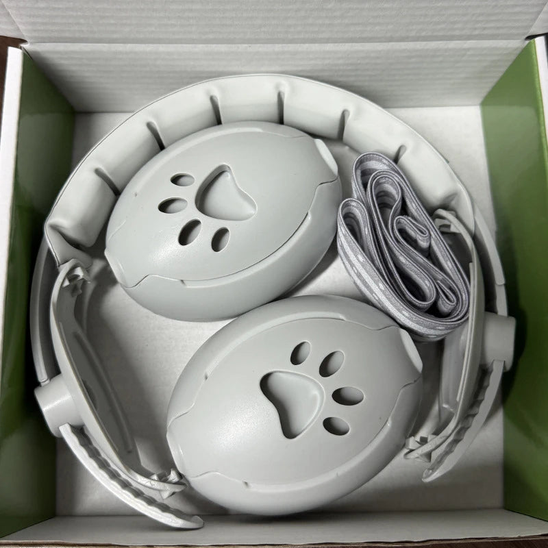 Dog Ear Muffs Hearing Protection Pet Noise Cancelling Headphones Calming Earmuffs for Pet Grooming & Anxiety Relief