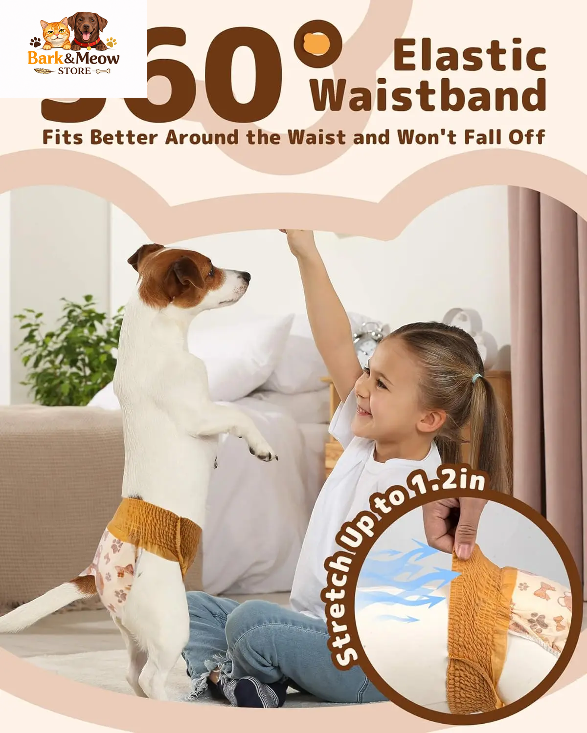 Dono Disposable Dog Diapers Female-60Pcs/20Pcs