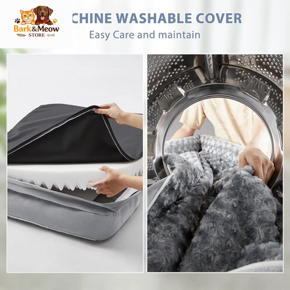 Orthopedic Dog Bed for  Dogs and their Humans  Waterproof Sofa with Removable Washable Cover 