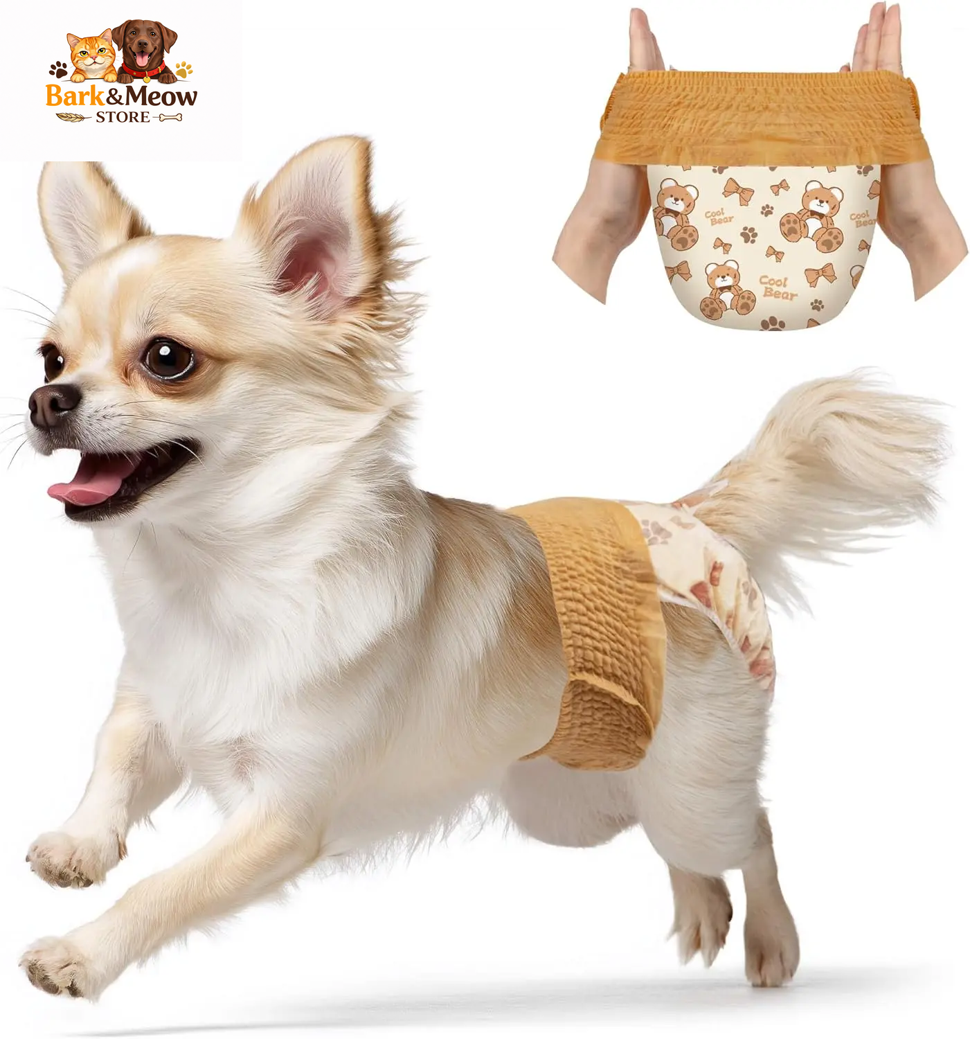 Dono Disposable Dog Diapers Female-60Pcs/20Pcs